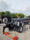 UNUSED AMERICA INDUSTRIAS MODEL 625 6 BALE HAY HAULER W/ DOLLY SN#20220567
