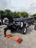 UNUSED AMERICA INDUSTRIAS MODEL 625 6 BALE HAY HAULER W/ DOLLY SN#20220554