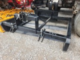UNUSED AMERICA INDUSTRIAS MODEL SK7 SKID STEER OR 3PT 7' DOUBLE BLADE GRADER SN#2023663