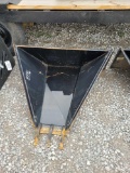 UNUSED TRUBILT SKID STEER STUMP BUCKET SN#2406060
