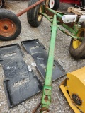 UNUSED MID STATE SKID STEER FLAT WELD ON ADAPTER PLATE
