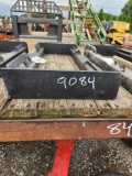 UNUSED MID STATE SKID STEER SQUARE TUBE WELD ON ADAPTOR PLATE