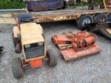 CASE MODEL 222 LAWN TRACTOR W/ 44