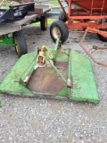 JOHN DEERE MODEL 503 3PT 5' ROTARY CUTTER W/ 45HP W/ SHEAR PIN SN:W00503X014890