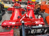 UNUSED KING KUTTER 3PT 7' ROTARY TILLER W/ SLIP CLUTCH RED