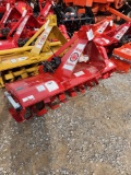 UNUSED KING KUTTER 3PT 5' ROTARY TILLER W/ SLIP CLUTCH RED