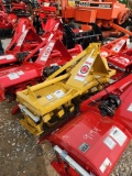 UNUSED KING KUTTER 3PT 5' ROTARY TILLER W/ SLIP CLUTCH YELLOW