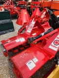 UNUSED KING KUTTER 3PT 6' ROTARY TILLER W/ SLIP CLUTCH RED