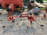 KUHN MODEL GF122NT 10' PULL HAY TEDDER SN#940093