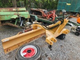 AMERICA INDUSTRIAS MODEL HD9H HYDRAULIC TILT & ANGLE 3PT BLADE W/ CYLINDER & HOSE