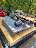 TITAN 3PT 5' ROTARY CUTTER W/ 45HP GEARBOX W/ SLIP CLUTCH (GRAY UNUSED)