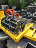 TITAN 3PT 8' BOX BLADE W/ TEETH (GRAY, UNUSED)