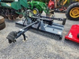TITAN 8' PULL ROTARY CUTTER W/ SLIP CLUTCH FRONT/REAR CHAINS & CONST VELOCITY PTO