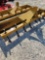 KING KUTTER UNUSED 3PT 8' HEAVY DUTY BOX BLADE W/ TEETH (YELLOW)