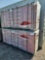 UNUSED STEELMAN 7' 10 DRAWERS W/ 2 CABINENTS WORK BENCH (RED)