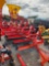 UNUSED KING KUTTER 3PT 6' ANGLE ROCK RAKE RED