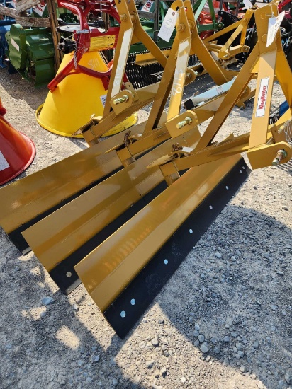 KING KUTTER UNUSED 3PT 6' ANGLE BLADE (YELLOW)