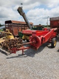 NEW HOLLAND MODEL 273 SQUARE BALER W/ BALE CHUTE SN#357489