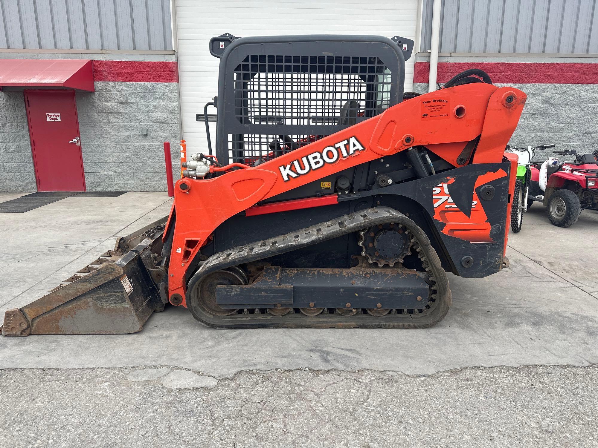 Skid Loader Rops KUBOTA MODEL SVL75-2 ROPS SKID STEER W/ 74