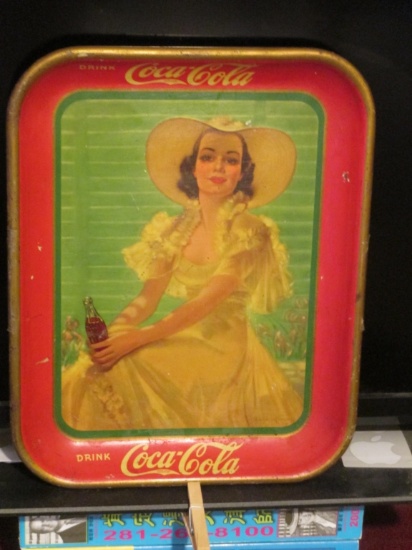 1938 Coke Tray