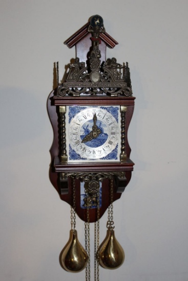 Franz Hermle and Sohn(FHS) Weight Driven Wall Clock