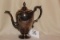 Vintage Wallace Heavy Silverplate Ornate Coffee Pot