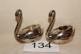 International Silver Co Silver Plate Candleholders