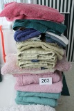 Large Assortment Of Towels