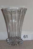 Beautiful Heavy Crystal Vase