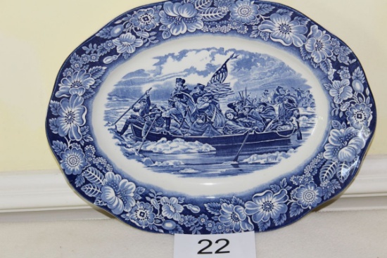 Liberty Blue China Platter