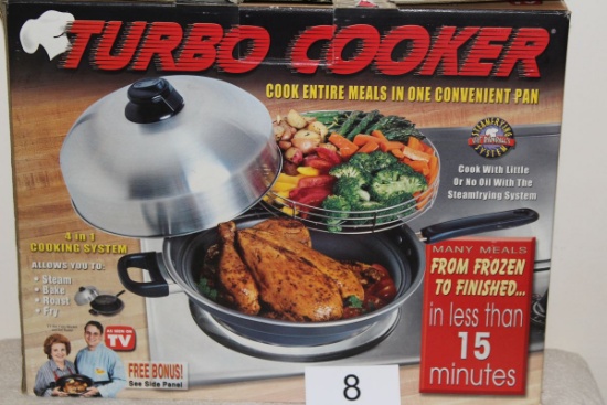 Turbo Cooker 4 in 1 Cooking System