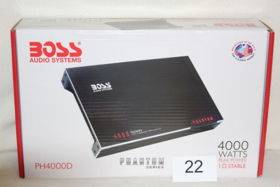 Boss 4000W Phantom Series Amplifier