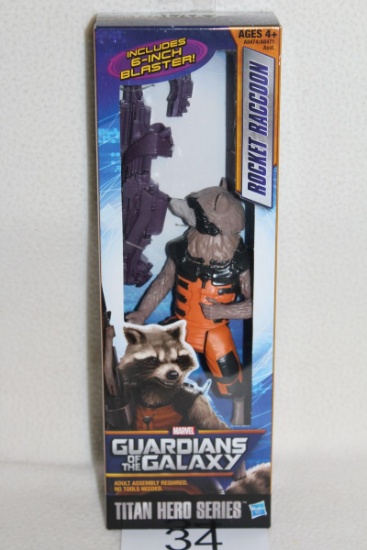 Guardians Of The Galaxy Rocket Racoon With Blaster