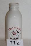 Milk For Santa Milk Bottle