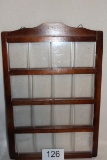 Wooden Framed Card Display