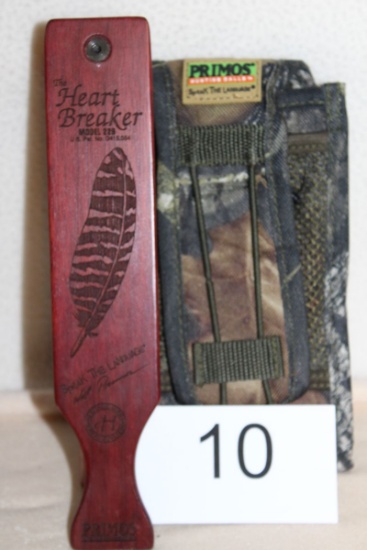 Primos Hunting  "The Heartbreaker"Limited Edition Wood Box Turkey And More!