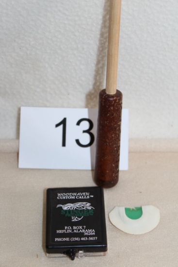 Woodhaven "Stinger Pro Series" Turkey Call With Knight & Hale Striker