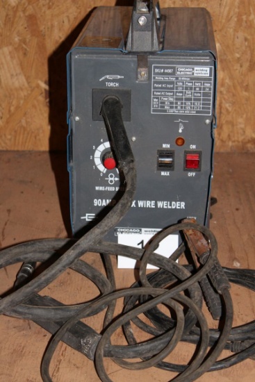 Chicago Electric 90AMP Flux Wire Welder