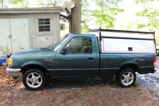 1996 6CYL Ford Ranger With Commercial Cap