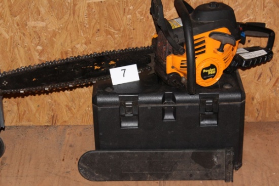 Poulan Pro 20"  Gas Powered Chainsaw With Hard Case