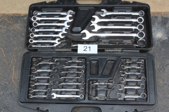 Performance Large Set Of Combination Wrenches With Case