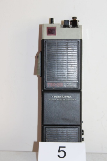 Vintage Realistic CB 40 Channel 5 Watt Transceiver