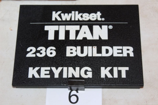 Nice KWIKSET "Titan" 236 Builder Keying Kit