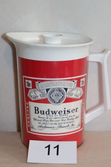 1980's Budweiser Thermo-Serve Insulated Pitcher