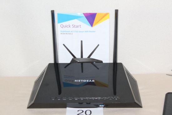 Netgear "Nighthawk" AC1750 Smart Gaming & Streaming WI-FI Router