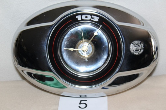 Clock Made From 103 Harley Air Cleaner