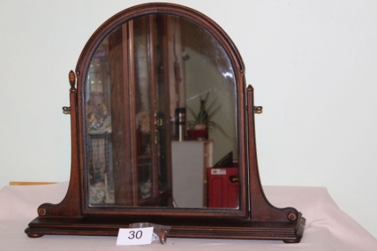 Vintage Berkey & Gay Walnut Dresser Mirror