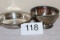 Silverplate & Silver On Copper Bowls