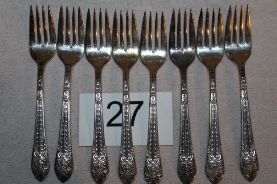 1847 Rogers & Bros. 1933 "Marquise" Salad Forks