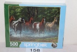 New 500 Piece Horse Puzzle By Springbok